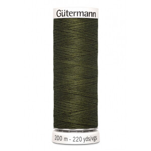 Gütermann Sew-all thread 200m 399 dark army green