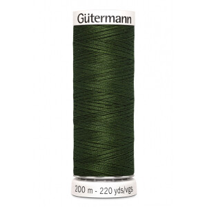 Gütermann Sew-all thread 200m 597 dark army green