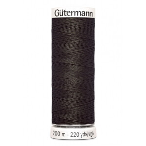 Gütermann Sew-all thread 200m 671 dark grey brown