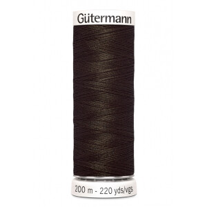Gütermann Sew-all thread 200m 674 dark brown