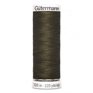 Gütermann Sew-all thread 200m 689 dark brown green