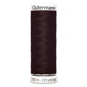 Gütermann Sew-all thread 200m 696 dark brown