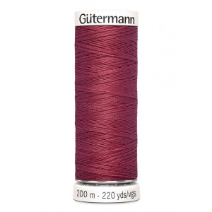 Gütermann Sew-all thread 200m 730 dark red
