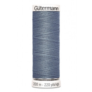 Gütermann Sew-all thread 200m 788 grey blue