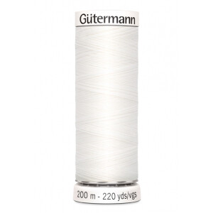 Gütermann Sew-all thread 200m 800 white