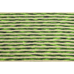 50x70 cm cuffs striped 5mm marl light grey/marl neon green