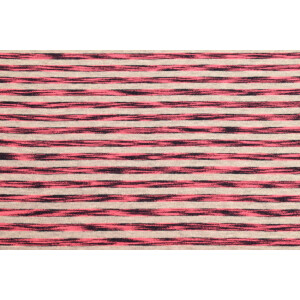 50x70 cm cuffs striped 5mm marl light grey/marl neon pink