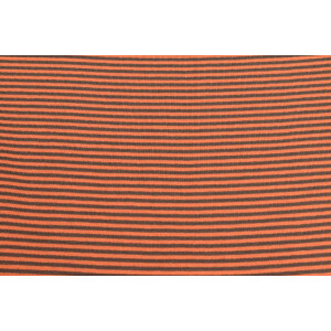 50x70 cm cuffs striped 2mm taupe/orange
