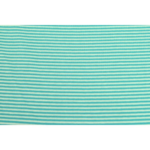 50x70 cm cuffs striped 2mm mint/light mint