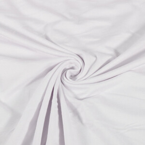 viscose jersey solid White