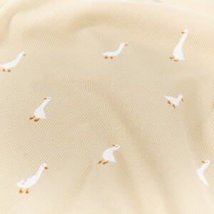 rib jersey geese offwhite