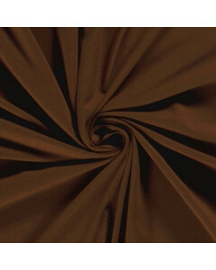 Cotton jersey brown