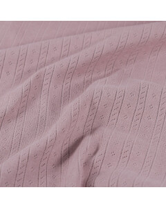 ajour striped light mauve