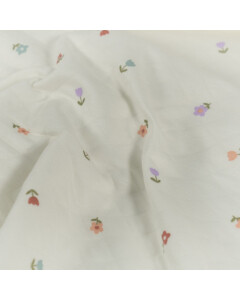 jersey bounded flowers offwhite