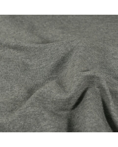 French Terry Light Melange Dark Grey