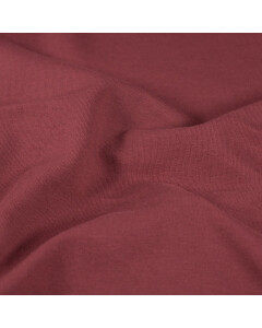 French Terry Light Bordeaux Red