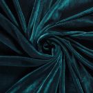Velvet fabric petrol