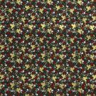 Cotton christmas angels green/gold