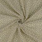 Seersucker vintage flowers denim blue