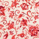 Cotton voile flowers green