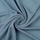 Knit jersey solid denim blue