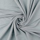 Heavy knit melange yarn dyed solid petrol