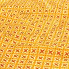 Viscose poplin abstract ocher