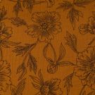 Cotton muslin flowers caramel