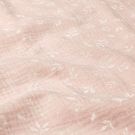 Cotton muslin leaves old pink