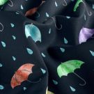 Softshell digital print umbrellas navy