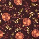 Cotton christmas balls wine-red/gold