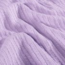 Rib jacquard solid lilac