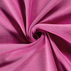 Nicky velours solid pink