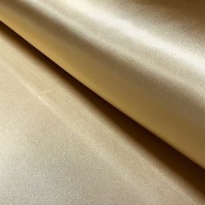 Satin stretch solid camel