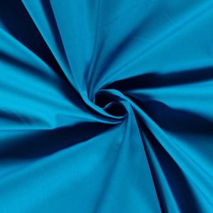 Cotton poplin solid aqua