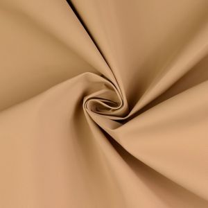 Outdoor fabric coated solid beige