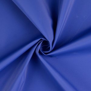 Outdoor fabric coated solid cobalt