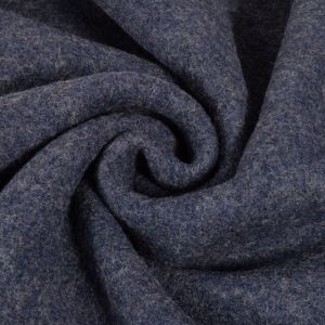 Wool felt melange purple blue