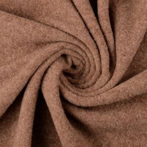 Merino wool yarn dyed brown melange