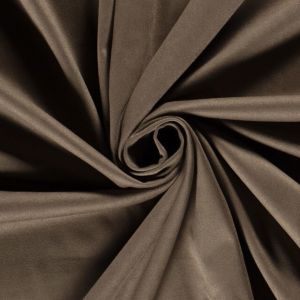 Faux suede leather taupe grey