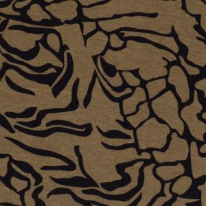 Jersey fabric discharge abstract camel