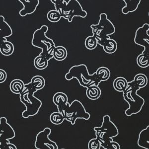 Softshell digital print bicycles dark grey