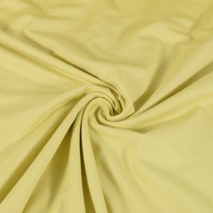 Viscose jersey solid light yellow
