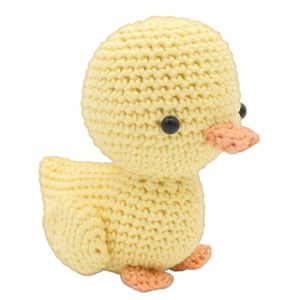 Crochet kit kiki duck - amigurumi diy kit