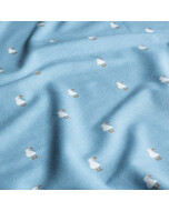 cotton jersey seagulls baby blue