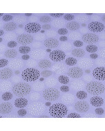 Cotton Jersey Abstract dots with dots lilac