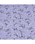 Cotton Jersey Abstract twigs lilac