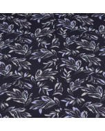 Cotton Jersey Abstract twigs dark purple