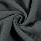100x150cm waffle fabric fine dark grey