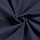 cotton muslin solid dark blue